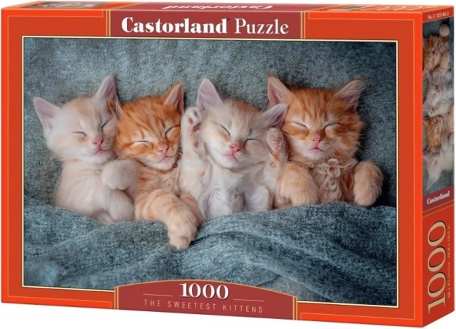 1000 darabos puzzle Édes macskák