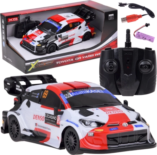 Toyota GR Yaris WRC 1:14 verseny RC autó akkumulátorral