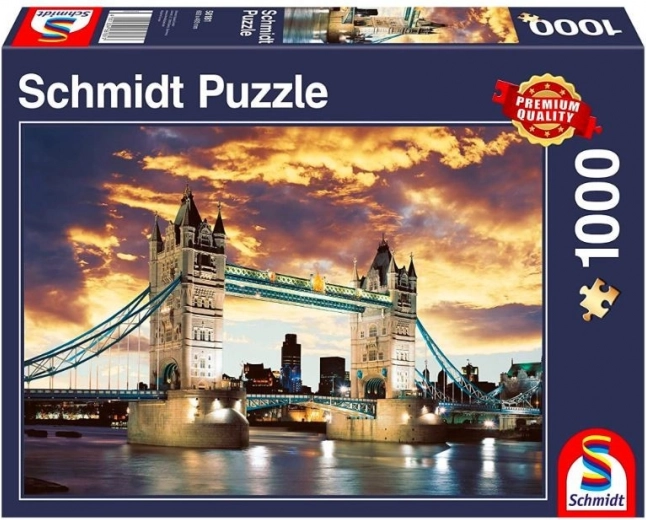 Schmidt Spiele Tower Bridge, London – 1000 darabos puzzle