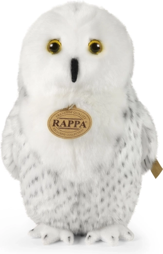 Rappa környezetbarát plüss hóbagoly, 24 cm