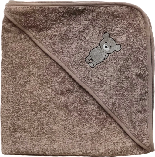 Petú Petú kapucnis babatörölköző Teddy