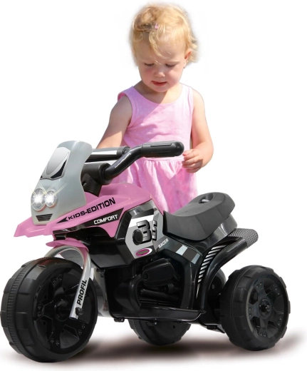 Jamara elektromos tricikli E-Trike Racer, rózsaszín, 6 V
