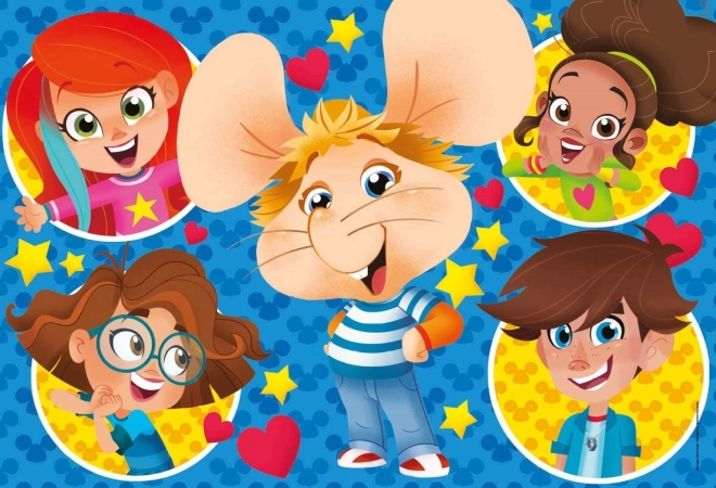 Clementoni puzzle Myšák Gigio MAXI 24 darab