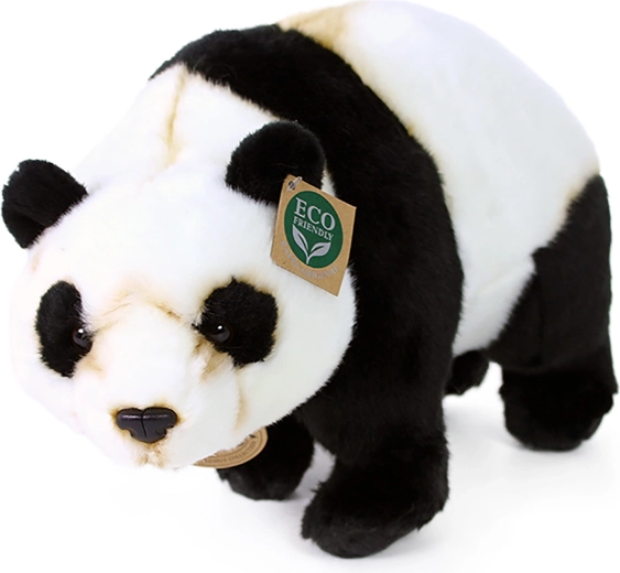 Plüss panda álló eco-friendly 36 cm - 1 db