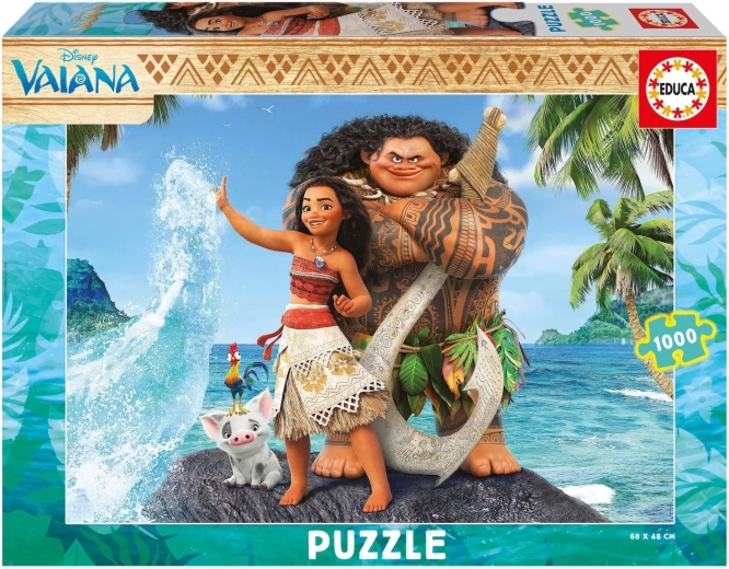 Educa puzzle Vaiana, a bátor – 1000 darab