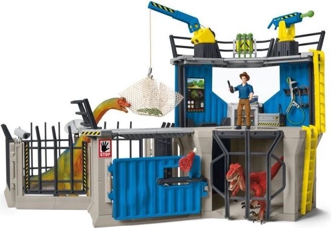 Schleich nagy dinoszaurusz-kutatóállomás