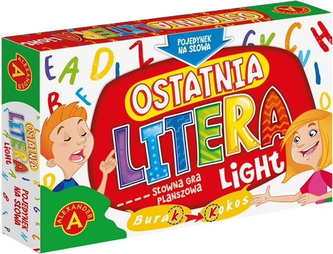 Ostatnia Litera Light – pörgős szójátékos partikártya