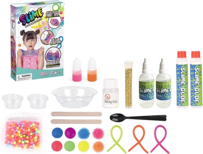 Kreatív slime (nyálka) készítő készlet