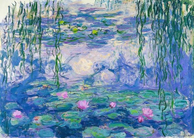 Claude Monet Tündérrózsák kirakó, 1000 darab