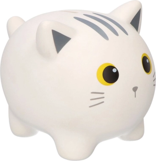 Nagy fehér macska persely