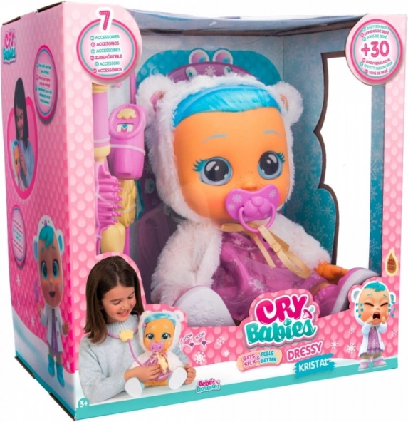 Cry Babies Kristal baba elegáns öltözékben