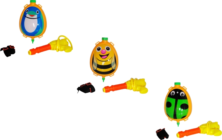 Vízpisztoly hátizsákos tartállyal