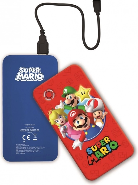 Gyorsan töltő Super Mario powerbank 10 000 mAh