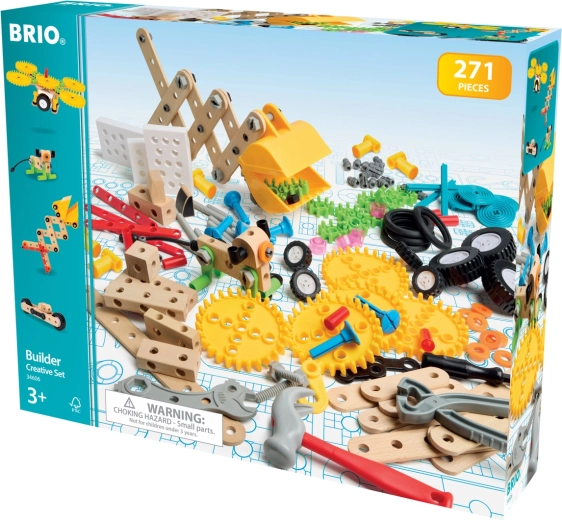 BRIO Builder építőkészlet kreatív szett 271 darabbal