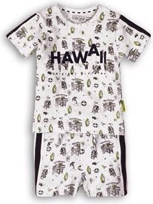 DIRKJE C-SO BRIGHT Lifeguard nyári gyermek szett, fehér–tengerészkék