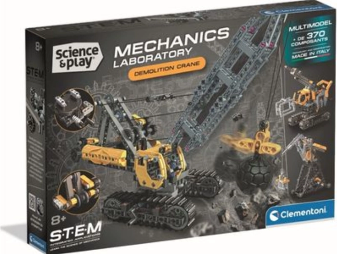 Clementoni Science & Play Mechanikai laboratórium: bontó teherautó