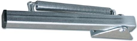 300 mm-es, horganyzott acél kaputámasz