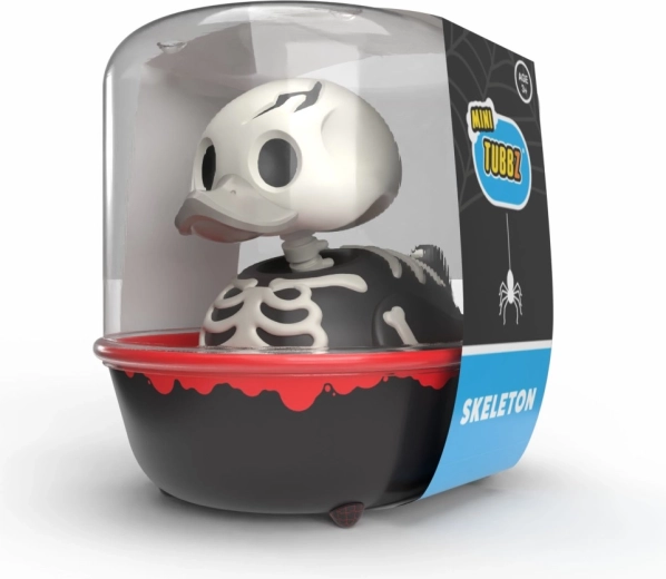 TUBBZ mini gyűjthető kacsácska Halloween csontváz - 1 db