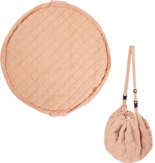 Play&Go Noomad soft játszószőnyeg és játéktároló zsák organic fleuri