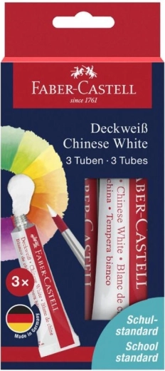 Faber-Castell Connector temperafesték Kínai fehér 3×7,5 ml