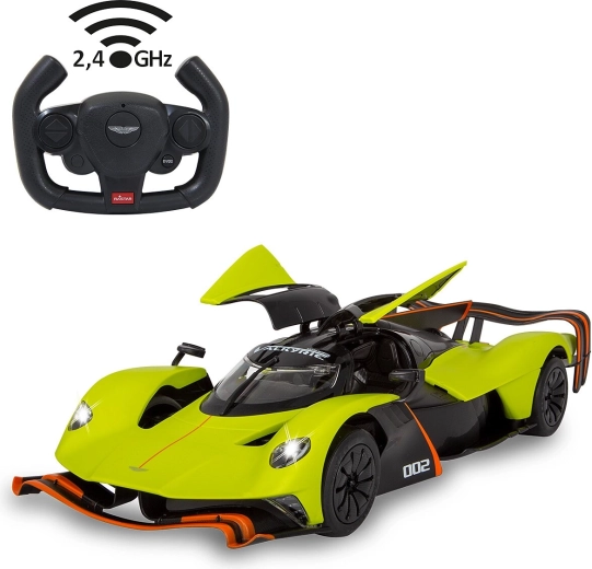 RC Aston Martin Valkyrie AMR Pro autó 1:14, zöld