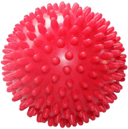 Merco Soft masszázslabda tüskés 9 cm piros - 1 db