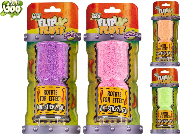 Kreatív gyurma Super Goo Flip and Fluff 25 g – 4 szín
