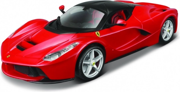 Fém modellező készlet Ferrari LaFerrari piros 1:24 méretarányban
