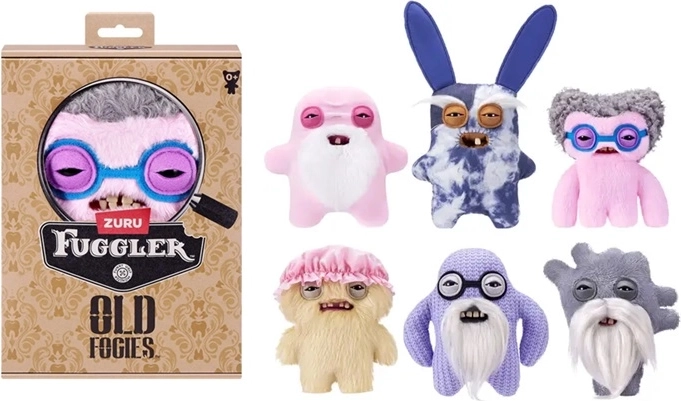 ZURU fuggler old fogies plüss figura 23 cm