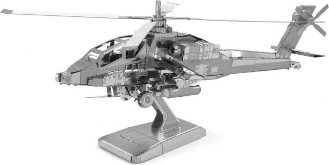 Metal Earth 3D puzzle AH-64 Apache helikopter