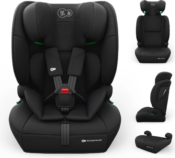 Kinderkraft Comfort Up 2 Plus i-Size autósülés 76–150 cm, fekete