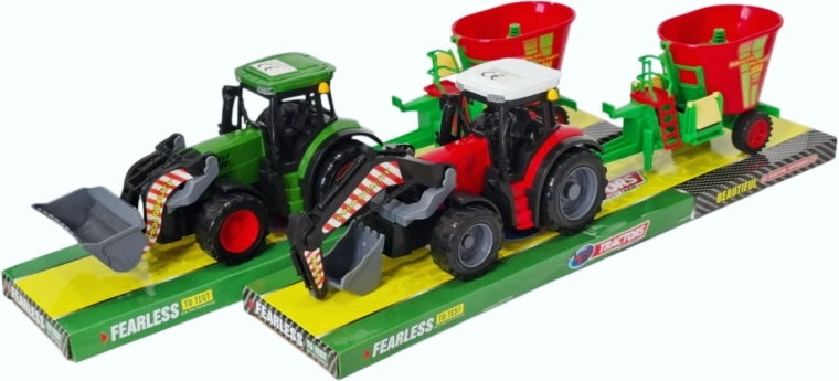 Traktor csatlakoztatható mezőgazdasági géppel – 1 darab