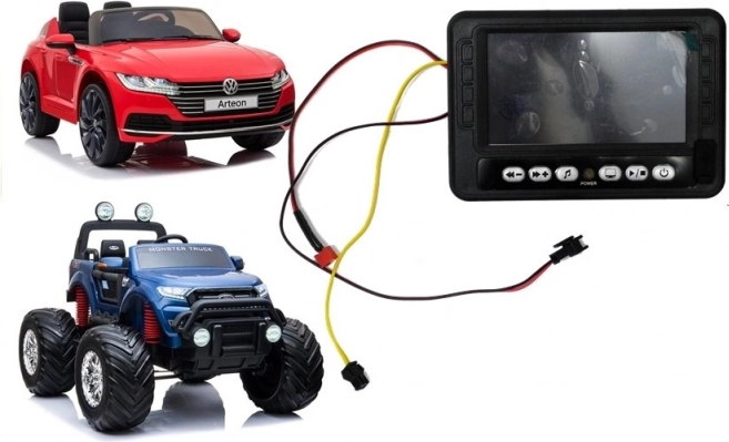 Zenei panel LCD MP4 a Ford Ranger Monster DK-550 Arteon modelhez