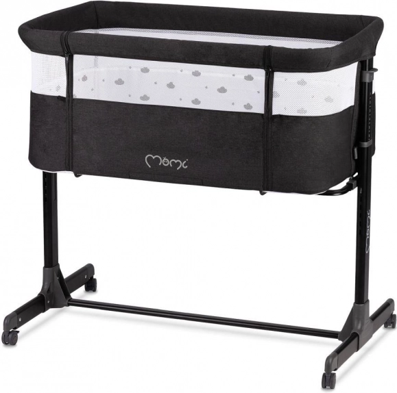 MoMi REVO kiságy, sötétszürke
