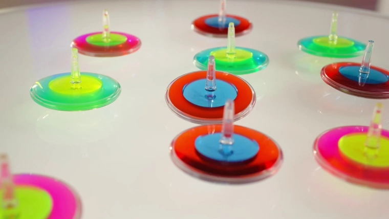 GLUMI LavaStorm varázslatos lávahatású spinner - 1 darab
