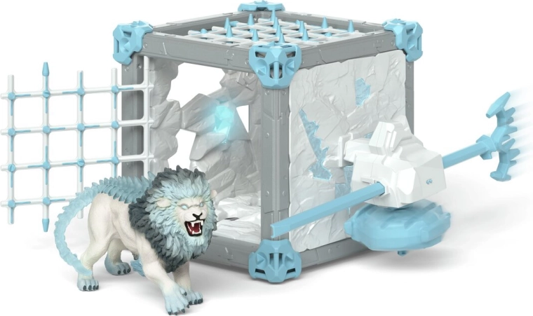 Schleich Eldrador BattleCave jégoroszlán