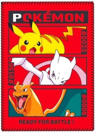 Pokémon polár flíz takaró