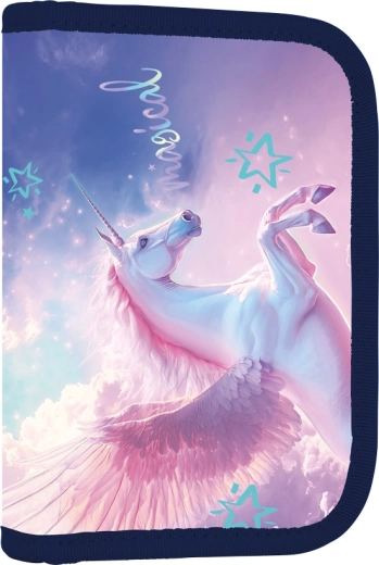 Egyemeletes iskolai tolltartó 2 füllel Pegas