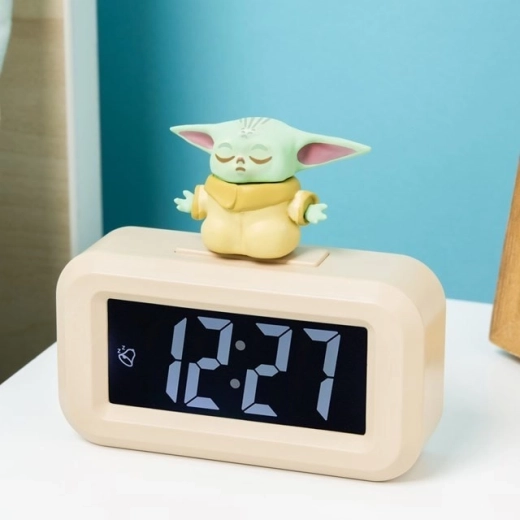 Mini ébresztőóra Mandalorian Star Wars