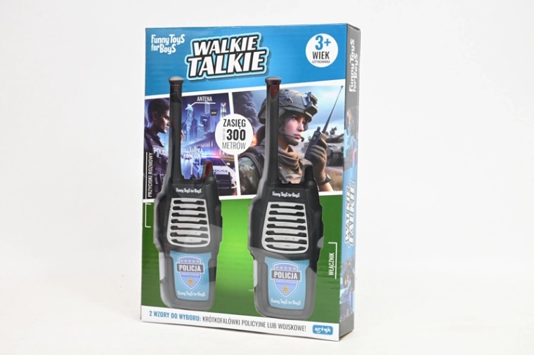 Gyerek walkie-talkie rendőr kivitelben