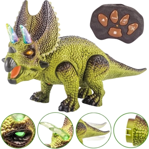 Woopie távirányítású robot Triceratops dinoszaurusz