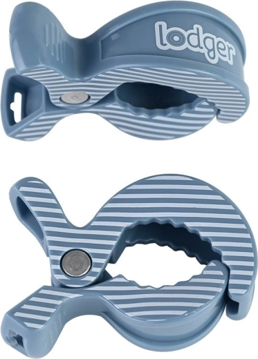 Lodger klipszek pólyához Swaddle Clip Ocean-stripe (2 db)