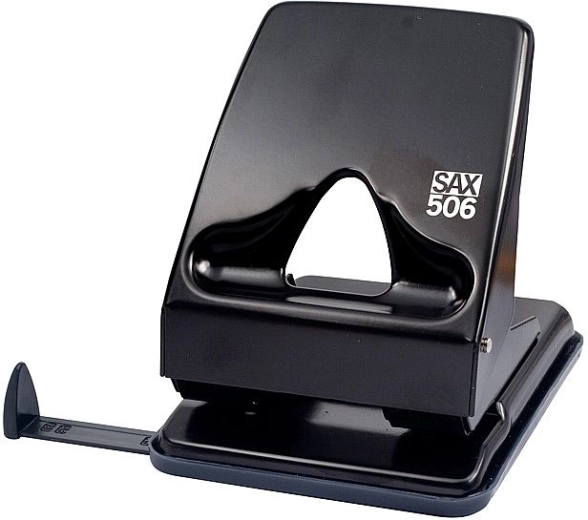 SAX 506 lyukasztó, fekete