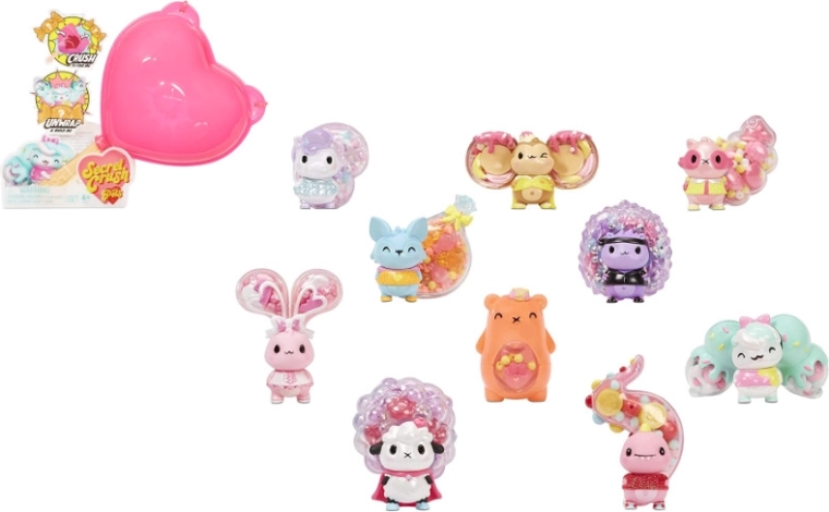 Mini állatka Secret Crush MGA – meglepetés és gyöngyök ékszerkészítéshez