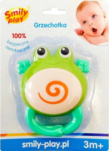 Bébi csörgő Béka