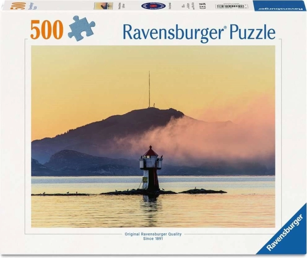 Ravensburger puzzle Gofarnes világítótorony, Norvégia 500 darab