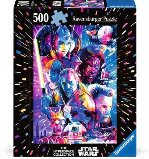 Ravensburger Puzzle Star Wars Hyperspace: Rejtett fenyegetés XXL 500 darab