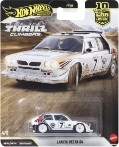 Hot Wheels prémium modell Car Culture – Lancia Delta S4