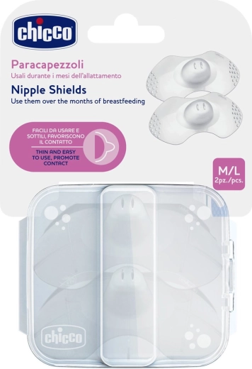 Chicco SkinToSkin szilikon mellbimbóvédő 2 db M/L