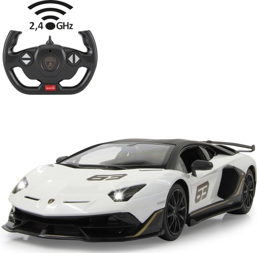Jamara Lamborghini Aventador SVJ Performance RC autó 1:14 fehér 2,4 GHz - 1 db